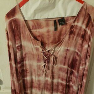 NEW Directions Weekend Tie-Dye with Bell Sleeves